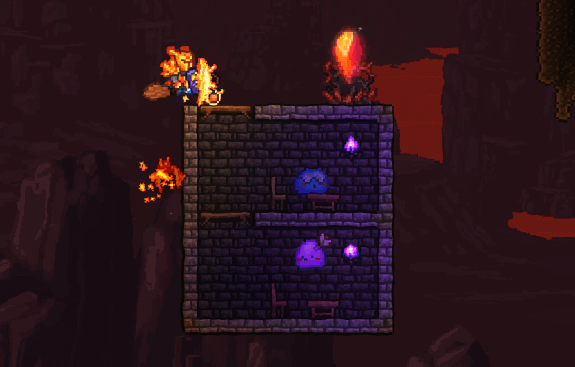 地底のパイロン