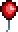 輝く赤い風船