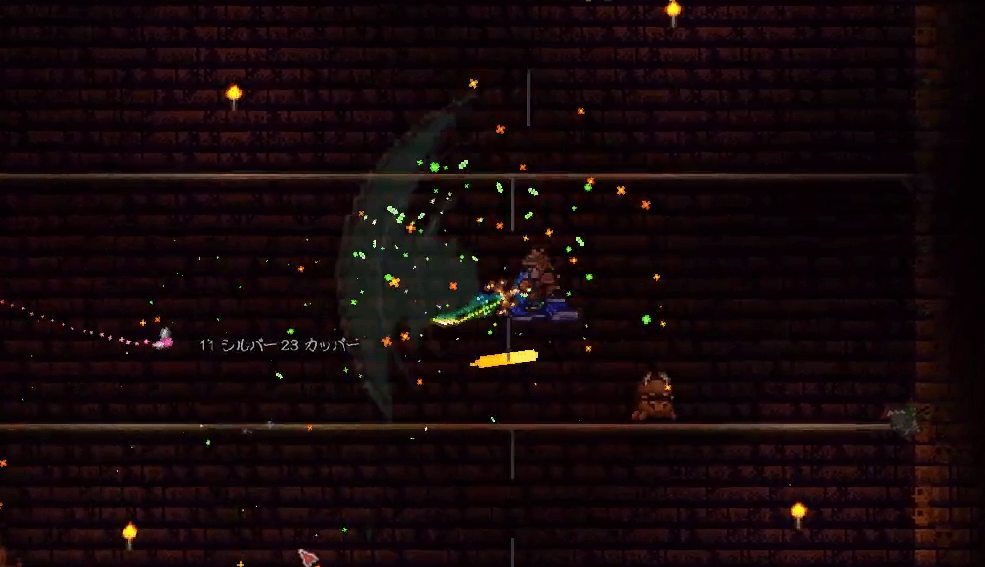 ゴーレムのレーザー