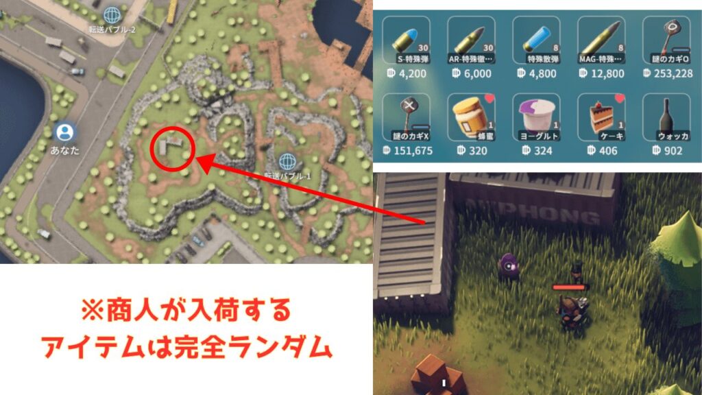 謎の商人から購入