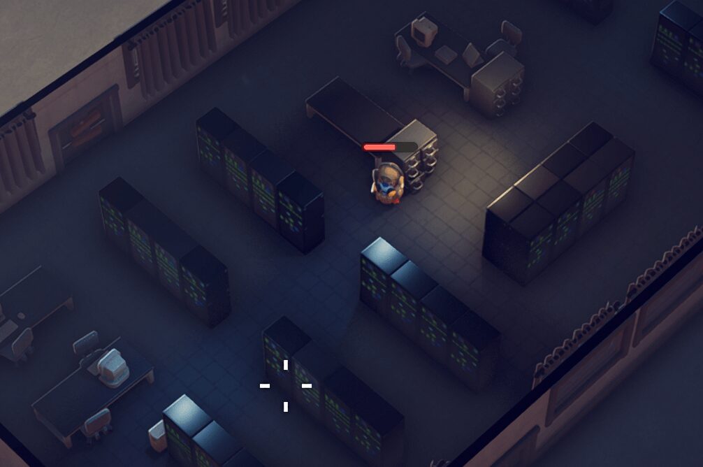 隠されたマイニング施設