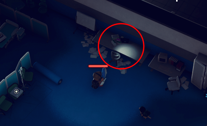 青カードキー部屋